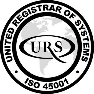 Logo de la ISO 45001.